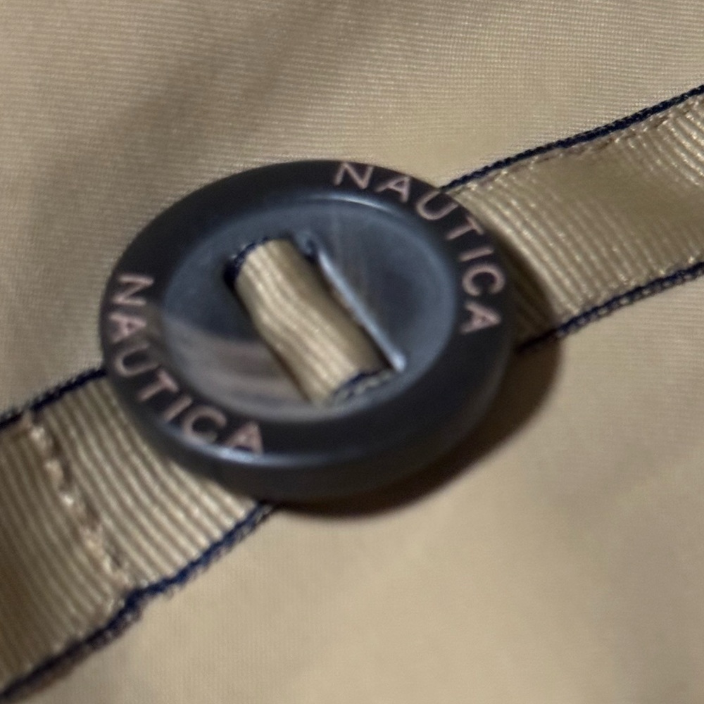 NAUTICA TAN TRENCH COAT - Picture 8 of 8